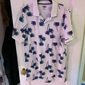 Men’s palm tree polo